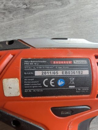 Taladro Atornillador Toolson PRO-AS 18 Li
