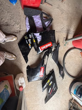 Chasis Derbi GPR Negra Deportiva
