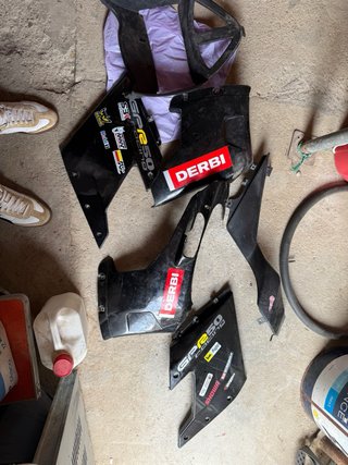 Chasis Derbi GPR Negra Deportiva
