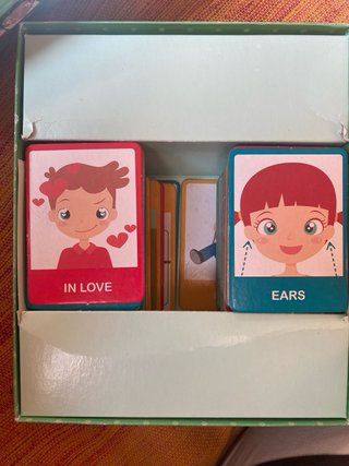 Flashcards Inglese Montessori - 40 Pezzi