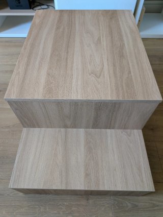Mesa De Centro IKEA HOLMERUD Madera "Oak effect"