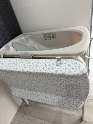 Bañera cambiador bebé