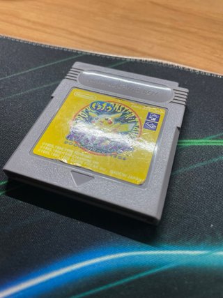 Pokémon Amarillo Pikachu Game Boy Color Nintendo