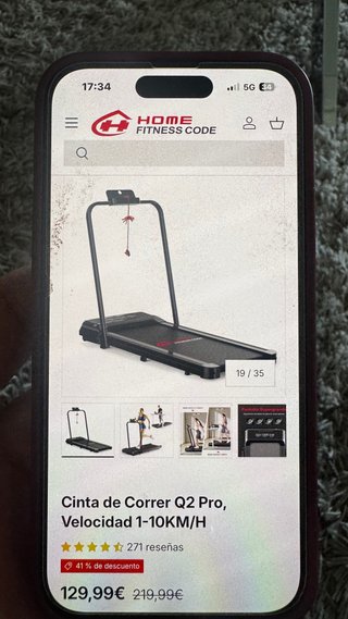 Cinta de Correr Q2 Pro