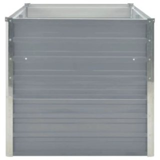 Jardinera elevada 160x80x77 cm gris