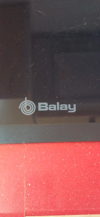 Placa Inducción Balay Negra