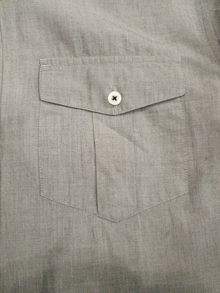 Camicia Quiksilver Uomo Grigia Taglia M