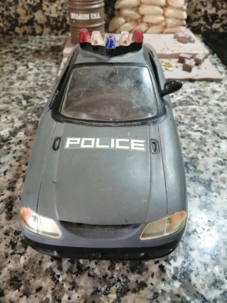 Diorama Robocop - Auto, Robot e Barile