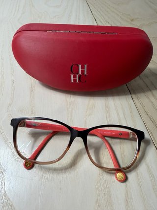 Gafas Carolina Herrera Negras y Rosas