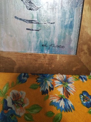 Cuadro El Flaco de Arturo Morin