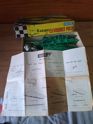 Caja Scalextric 6 Juegos Elevadores de Pista