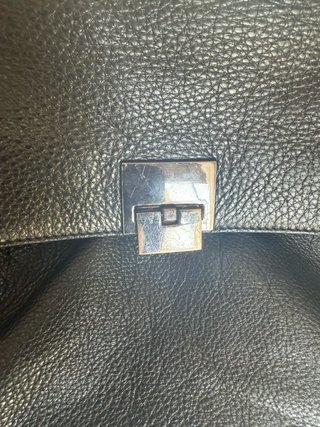Bolso Uterqüe Piel Negro