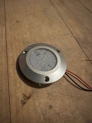 Lampara led para camper de acero inoxidable 12v