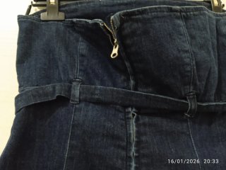 Vestito jeans donna mai usato