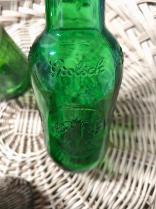 Set 3 Bottiglie Birra Vintage Tappo Meccanico