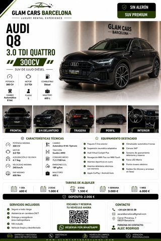 ALQUILER Mercedes G63 AMG "GLAM CARS BARCELONA"