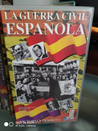 Colección 6 cintas VHS La Guerra Civil Española