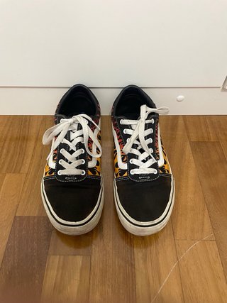 Vans Ward Flame Scarpe Bambino Taglia 39