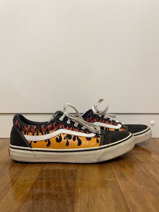 Vans Ward Flame Scarpe Bambino Taglia 39