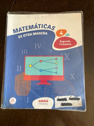 Matemáticas 4, Primaria, De otra manera