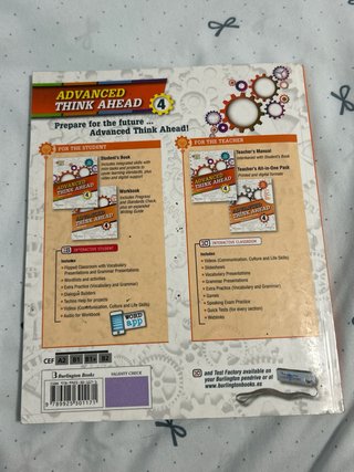 Student’s Book 4° ESO Advanced 4 Think Ahead
