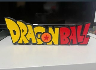 Letrero Dragon Ball 3D