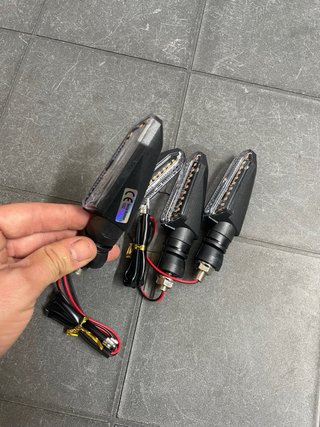 Intermitentes LED Homologados Moto