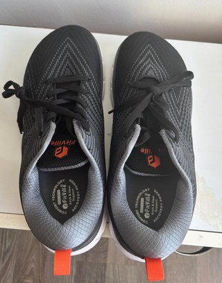 Zapatillas FitVille Hombre Negro/Gris Talla 44