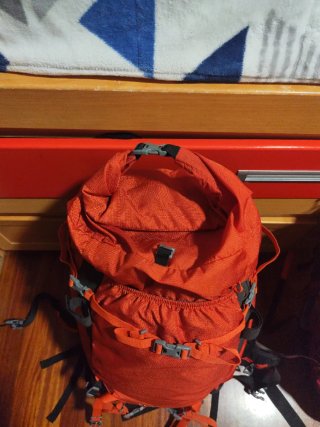 Mochila Montaña Zajo Eiger 45L Naranja/Gris