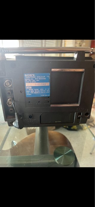 TV CRT Sony Trinitron KV-6000BE + Adaptador