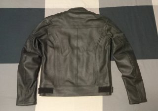 Giacca Biker Vera Pelle Nera