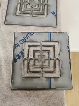 Rejilla plato ducha metalica