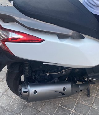 Kymco Super Dink 125cc blanca ITV recién pasada.