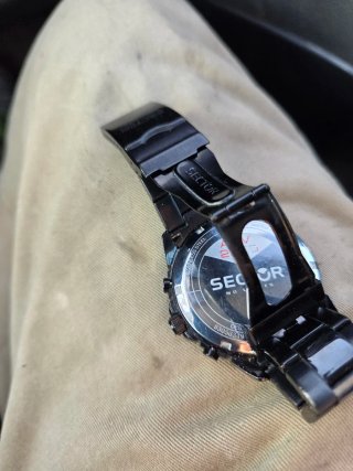 Orologio Sector ADV 2500 Chronograph Nero Blu