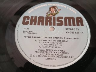 Doble Vinilo Peter Gabriel - Plays Live 2LP