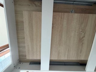 Mesa de comedor + 4 sillas (140x90cm)