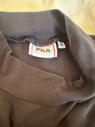 Camiseta Fila Mujer Cuello Alto Talla M
