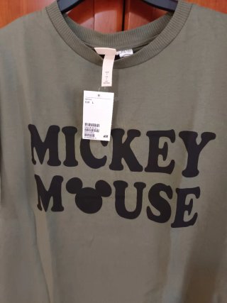 Camiseta oversize Mickey Mouse
