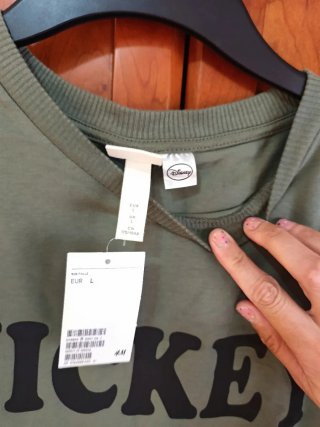 Camiseta oversize Mickey Mouse