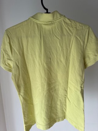 Polo Lacoste Mujer Amarillo Talla S