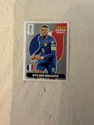 Cromos Mbappé Extra Plata