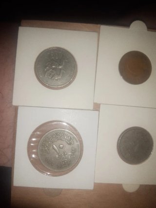 Colección de monedas arabes