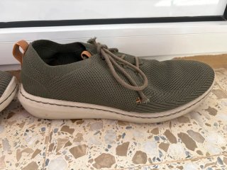 Zapatos Clarks Verde Oliva