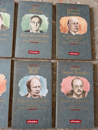Lote 10 libros Grandes Autores Literatura