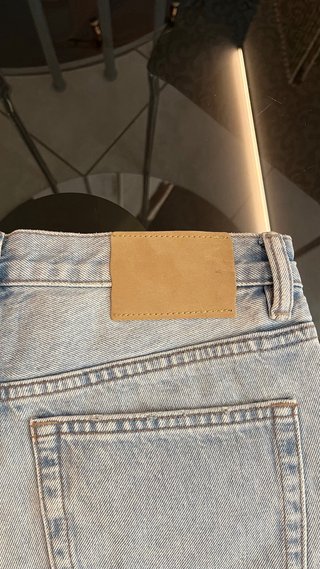 Zara Jeans Corti Blu