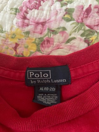 Camiseta Polo Ralph Lauren Náutica Roja