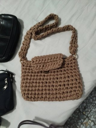 Lote 3 Bolsos Negro y Beige