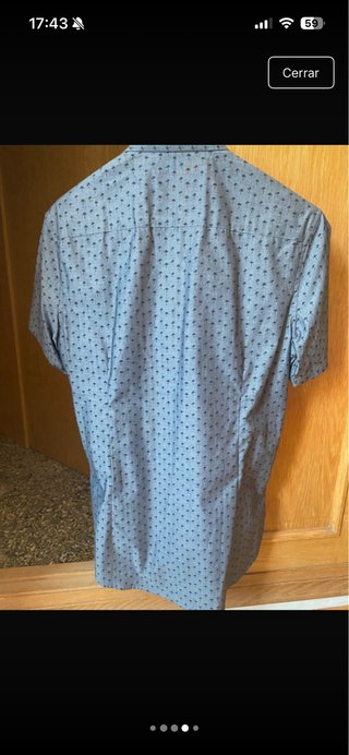 Camisa manga corta estampada