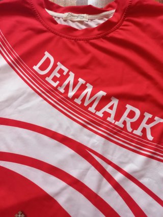 Camiseta Dinamarca/Denmark T-shirt Talla M