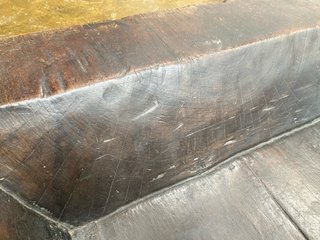 Artesa antigua de madera